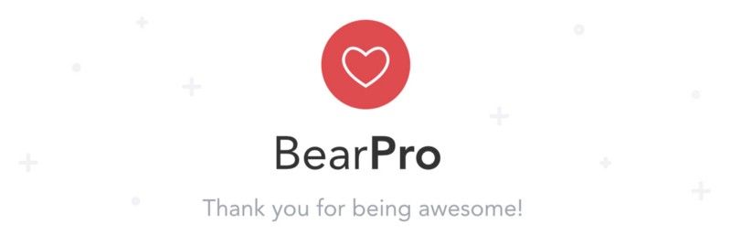 Bear Pro is a great big bear hug for your notes, code, and prose